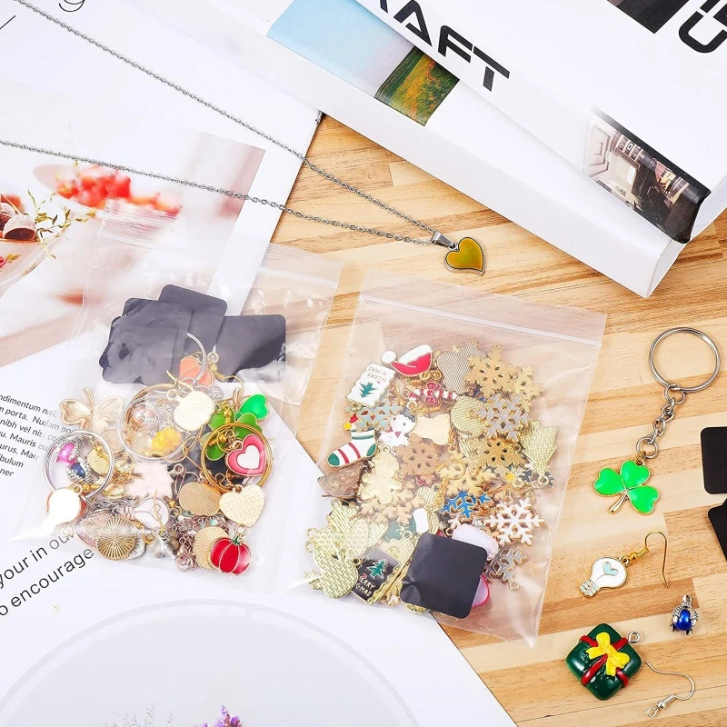 100x Transparent Zipper Jewelry Pouches 100x Anti Tarnish Strip Tabs for Earring Rings Necklace Bead Jewelry Storage Y08E
100x Transparent Zipper Jewelry Pouches 100x Anti Tarnish Strip Tabs for Earring Rings Necklace Bead Jewelry Storage Y08E