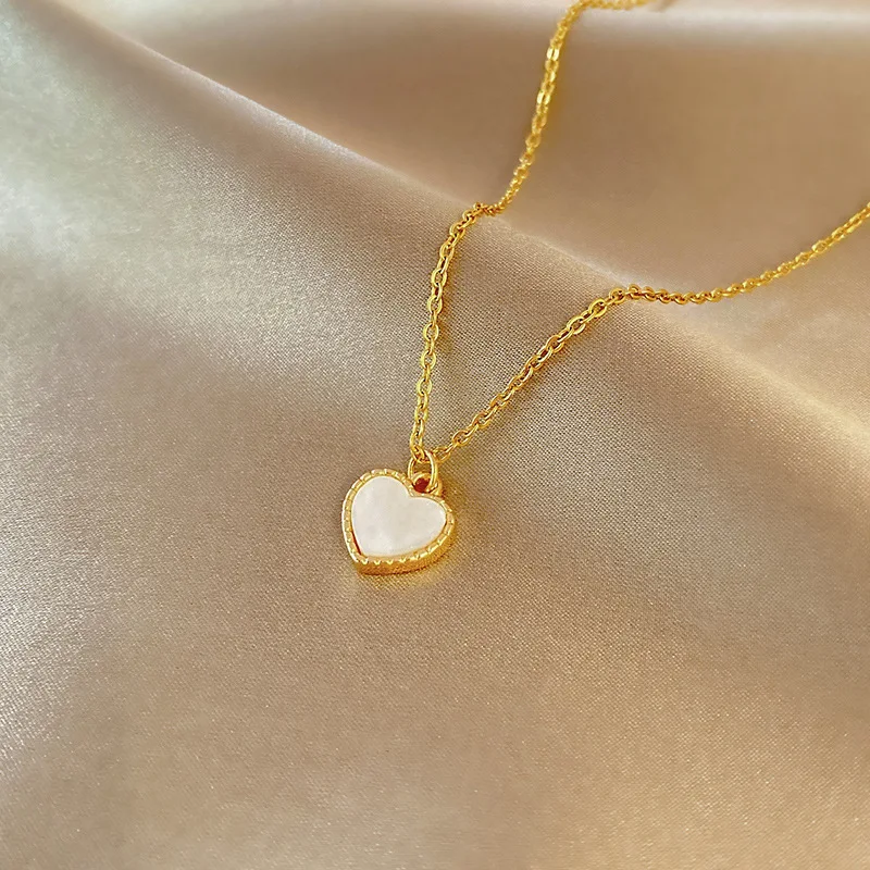 Trendy Necklace Titanium Steel Love Pendant For Women Girls Metal Chain Jewelry Ladies Classic Fashion Gift Wedding Party
Trendy Necklace Titanium Steel Love Pendant For Women Girls Metal Chain Jewelry Ladies Classic Fashion Gift Wedding Party