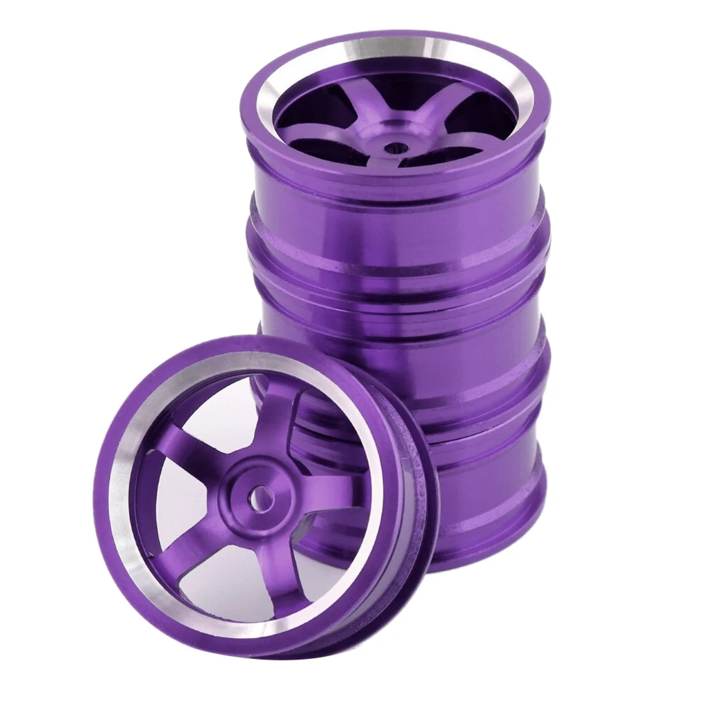 4Pcs 1/10 RC On-Road Drift Racing Car 52mm Metal Wheel Rim Wheel Hub for Sakura ,Purple
4Pcs 1/10 RC On-Road Drift Racing Car 52mm Metal Wheel Rim Wheel Hub for Sakura ,Purple