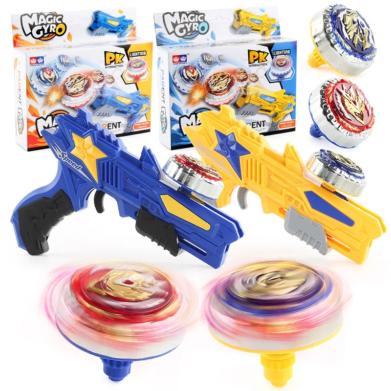Beyblades Burst Metal Fusion with LED Light Toupie Top Gun Launcher Spinning Toys for Children
Beyblades Burst Metal Fusion with LED Light Toupie Top Gun Launcher Spinning Toys for Children