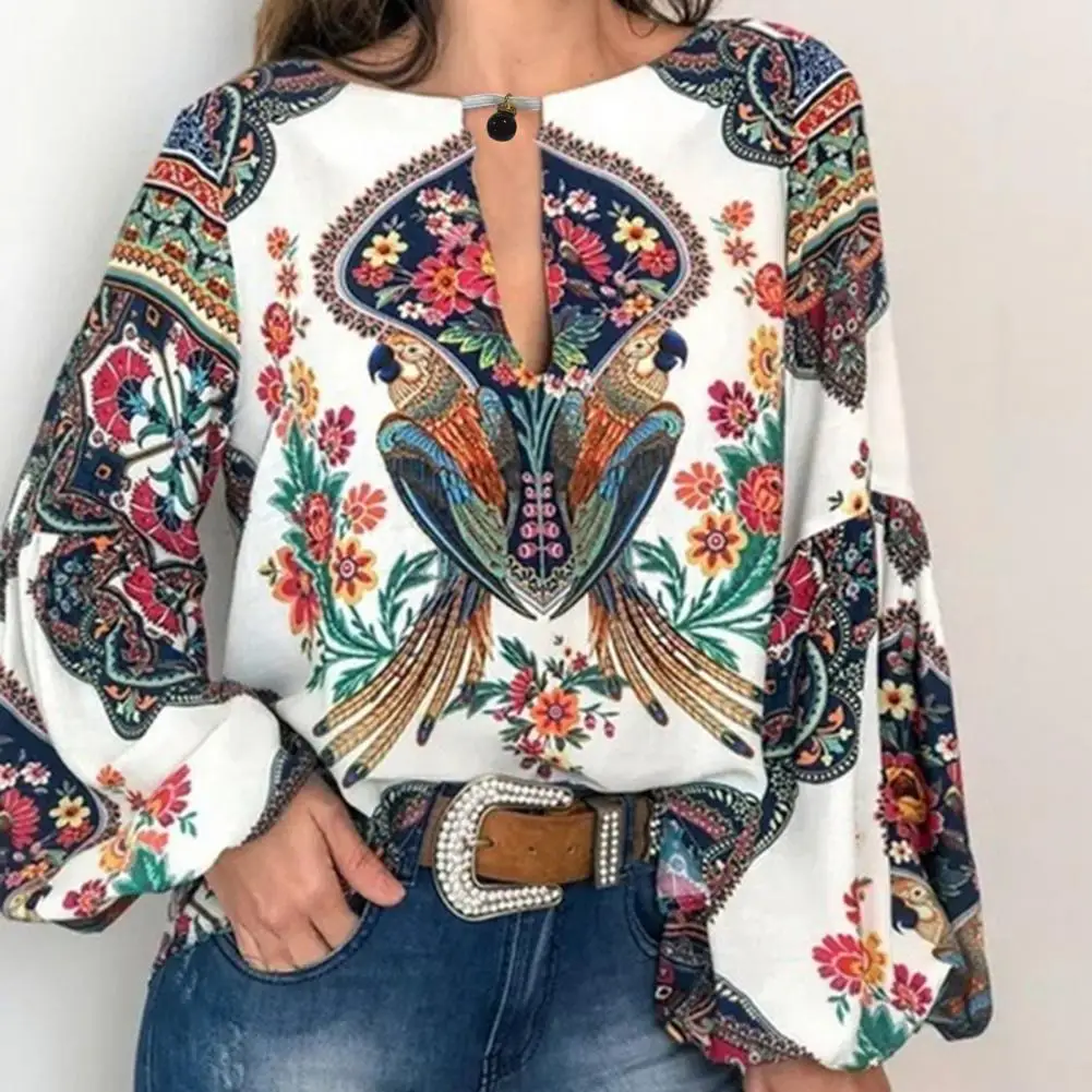 Floral Print Lantern Sleeve Shirt 2023 Boho Blouse Sexy Lace Up Tassel O Neck Women Tops Spring Summer Chic Blouses
Floral Print Lantern Sleeve Shirt 2023 Boho Blouse Sexy Lace Up Tassel O Neck Women Tops Spring Summer Chic Blouses