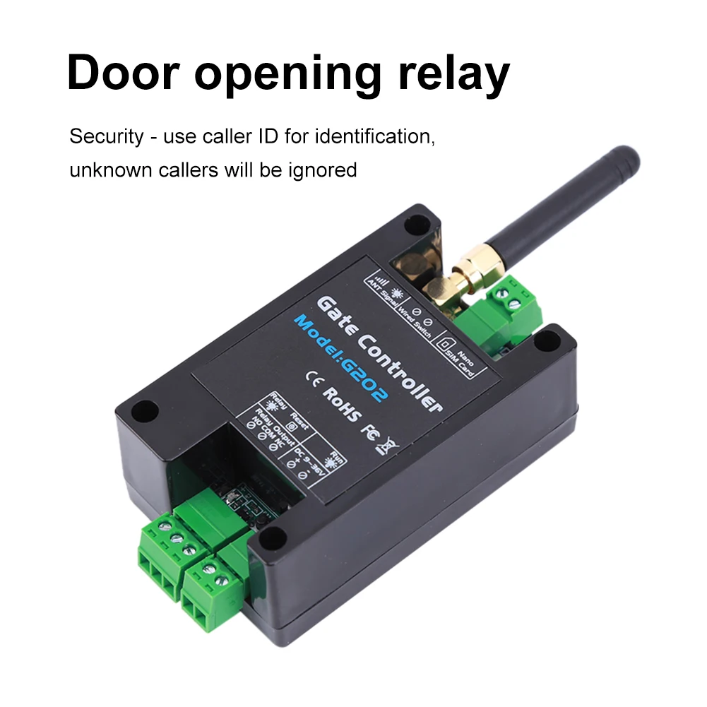Wireless Remote Control Door Access Mobile Phone Remote GSM Remote Control Gate Opener WiFi Controller for Garage Doors Shutters
Wireless Remote Control Door Access Mobile Phone Remote GSM Remote Control Gate Opener WiFi Controller for Garage Doors Shutters