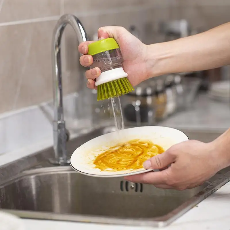 Brush Pot Artifact Kitchen Pot Cleaning Tool Brushes Home Decontamination Descaling Dishwashing Non-stick Oil Plates Brushes
Brush Pot Artifact Kitchen Pot Cleaning Tool Brushes Home Decontamination Descaling Dishwashing Non-stick Oil Plates Brushes