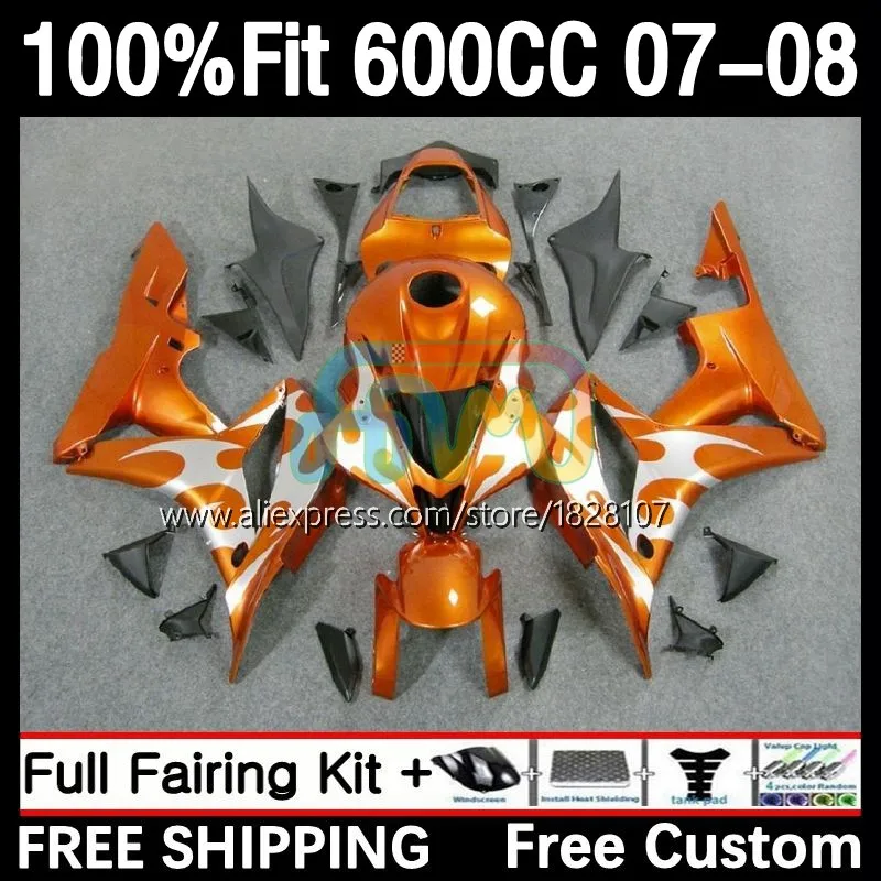 Injection For HONDA 600CC CBR 600 RR CBR600 CC 600RR 600F5 F5 25No.26 CBR600RR 07 08 Orange silve CBR600F5 2007 2008 OEM Fairing
Injection For HONDA 600CC CBR 600 RR CBR600 CC 600RR 600F5 F5 25No.26 CBR600RR 07 08 Orange silve CBR600F5 2007 2008 OEM Fairing