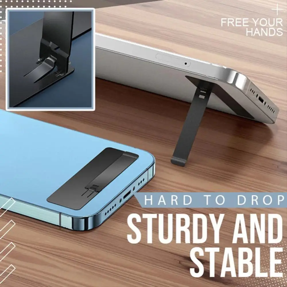 Adjustable Angle Mobile Support Invisible Ultra-thin Phone Desktop Holder Folding Phone Stand Stand Accessory Mini Metal Bracket
Adjustable Angle Mobile Support Invisible Ultra-thin Phone Desktop Holder Folding Phone Stand Stand Accessory Mini Metal Bracket