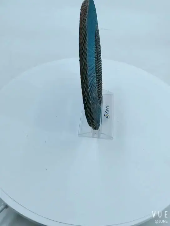 SATC T29 Inch 7 Flap Disc Conical Zirconia Aluminum Grit 60# Abrasive Tool for Stainless Steel,Metal
SATC T29 Inch 7 Flap Disc Conical Zirconia Aluminum Grit 60# Abrasive Tool for Stainless Steel,Metal