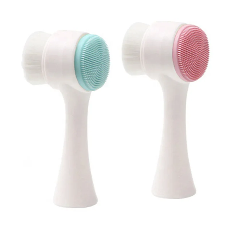 Double-sided silica gel cleansing brush soft fiber cleansing brush portable facial massage skin care tool
Double-sided silica gel cleansing brush soft fiber cleansing brush portable facial massage skin care tool