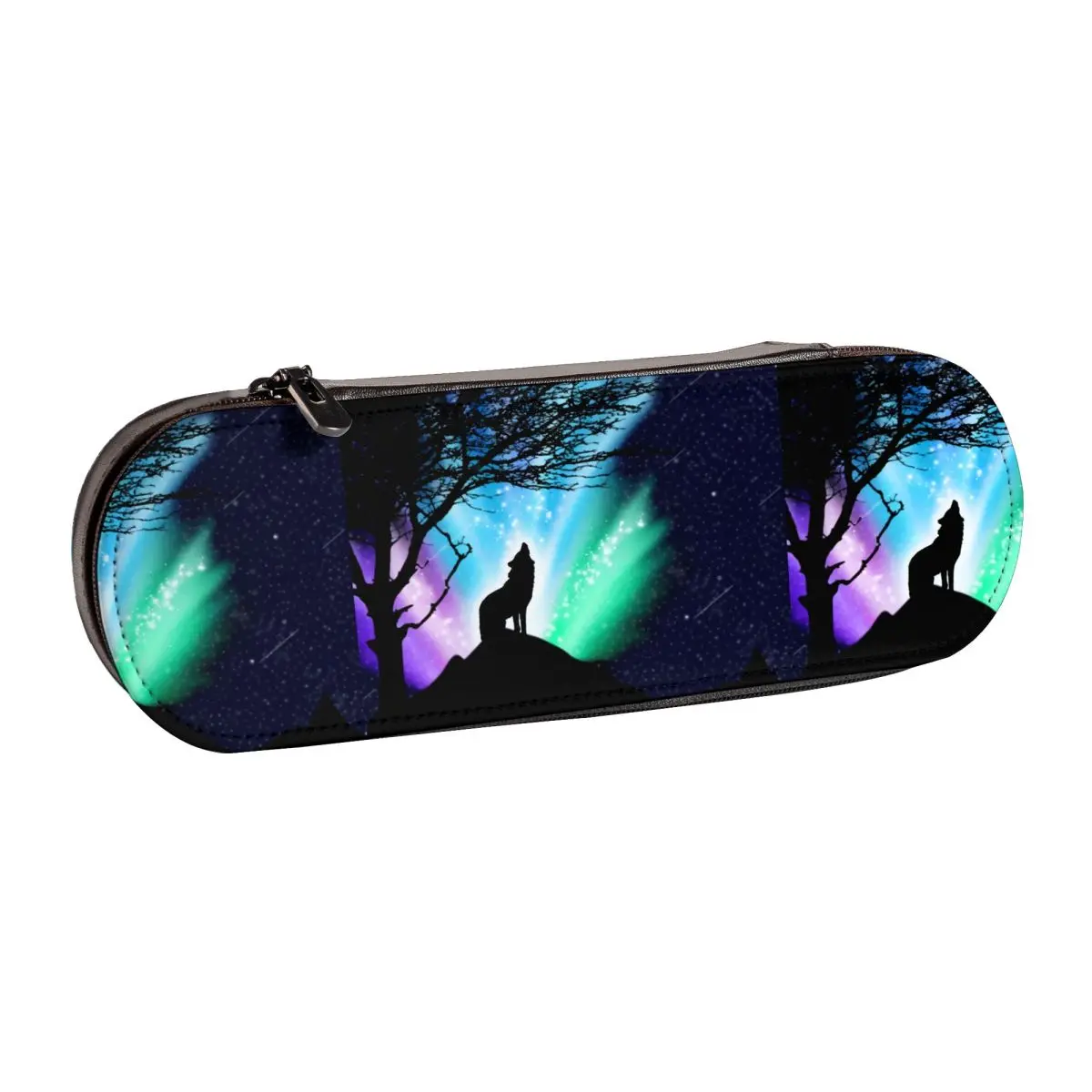 Midnight Mountain Hard Pencil Case Northern Lights University Quality Leather Pencil Box Teens Vintage Zip Pen Bags
Midnight Mountain Hard Pencil Case Northern Lights University Quality Leather Pencil Box Teens Vintage Zip Pen Bags