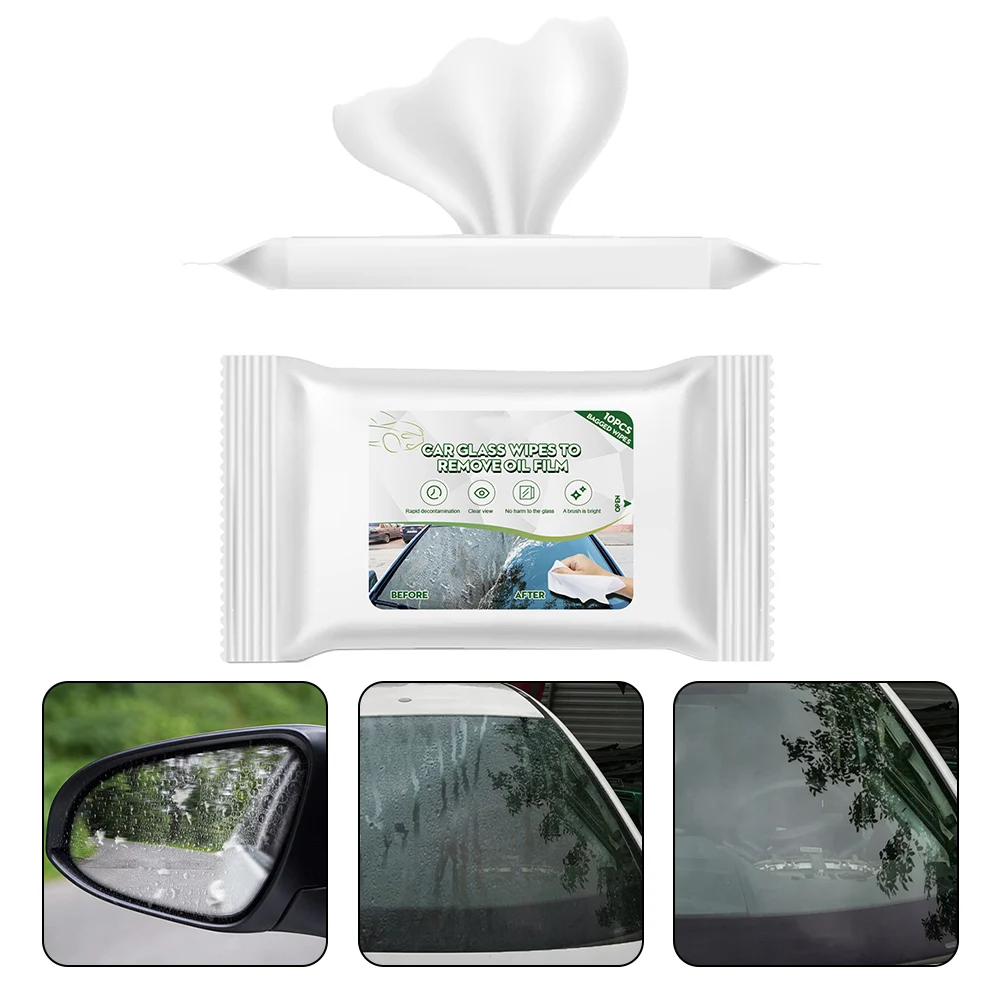 10pcs/pack Car Oil Stain Cleaner Glass Oil Film Removing Wet Front Windshield Cleaning Wipes Powerful Decontamination
10pcs/pack Car Oil Stain Cleaner Glass Oil Film Removing Wet Front Windshield Cleaning Wipes Powerful Decontamination