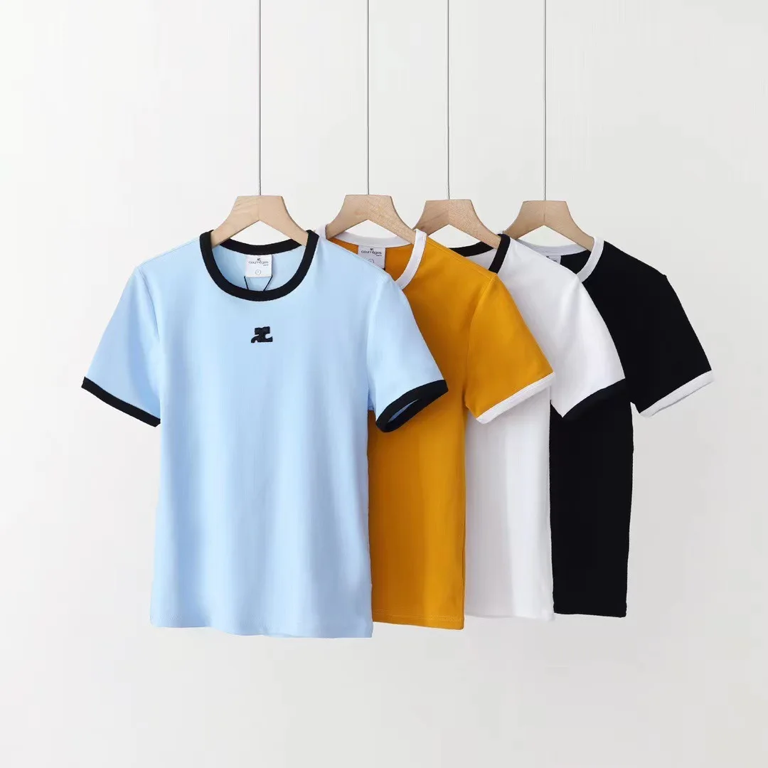 2023 Fashion classic trendy luxury designer cloth women's embroidered logo pattern set head round neck short sleeve T-shirt
2023 Fashion classic trendy luxury designer cloth women's embroidered logo pattern set head round neck short sleeve T-shirt