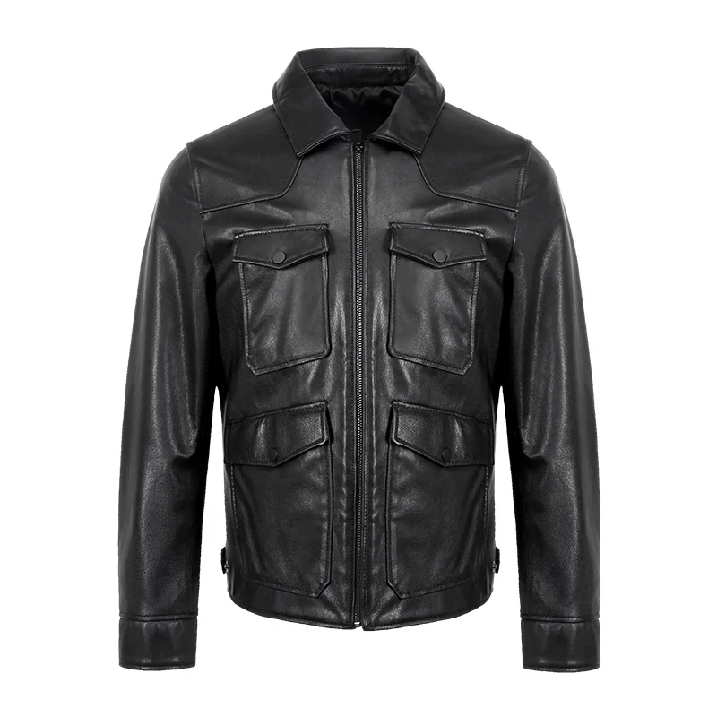 Free shipping man classic sheepskin Jackets men's genuine Leather jacket fashion casual slim coat plus size clothes winter
Free shipping man classic sheepskin Jackets men's genuine Leather jacket fashion casual slim coat plus size clothes winter