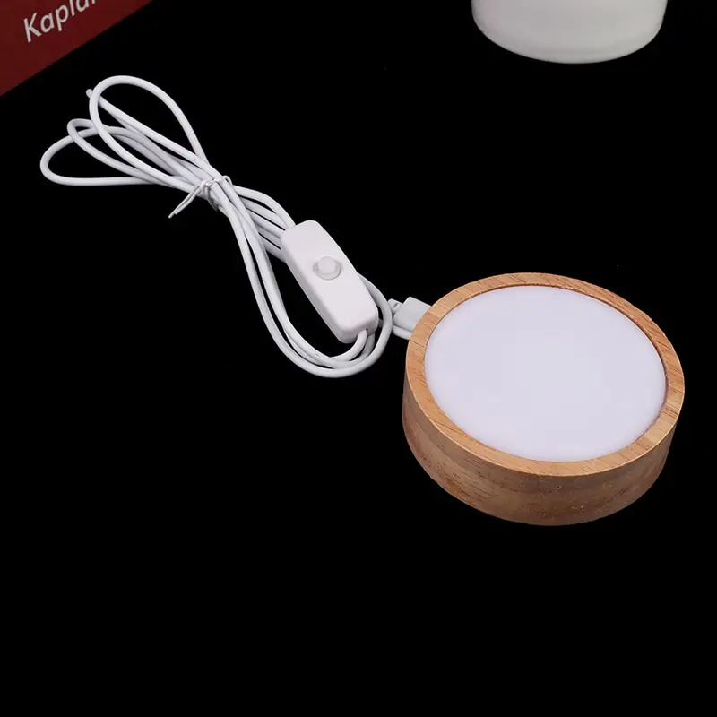 1PC Round Wooden LED Night Light Base Decorative Wooden Holder Display Stand For Crystals Glass Ball Decor
1PC Round Wooden LED Night Light Base Decorative Wooden Holder Display Stand For Crystals Glass Ball Decor
