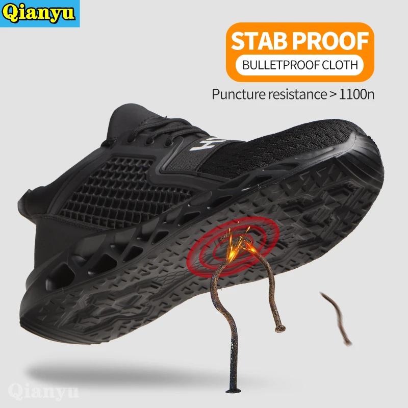 2021 Men Women Safety Shoes Indestructible Work Sneakers Anti-Puncture Anti-Smash Work Shoes Protection Steel Toe Shoes 
2021 Men Women Safety Shoes Indestructible Work Sneakers Anti-Puncture Anti-Smash Work Shoes Protection Steel Toe Shoes