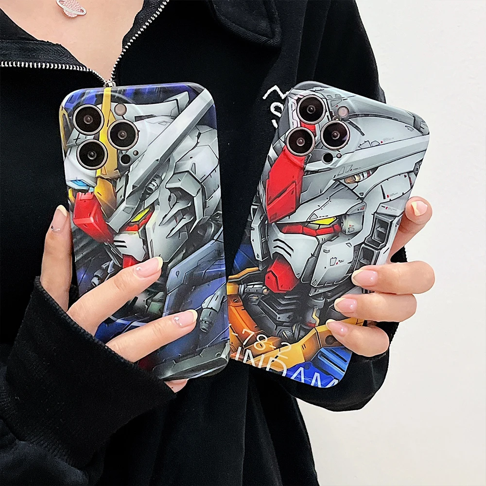 Cartoon Bandai Mobile Suit Gundam Phone Cases For iPhone 13 12 11 Pro Max XR XS MAX X Back Cover
Cartoon Bandai Mobile Suit Gundam Phone Cases For iPhone 13 12 11 Pro Max XR XS MAX X Back Cover