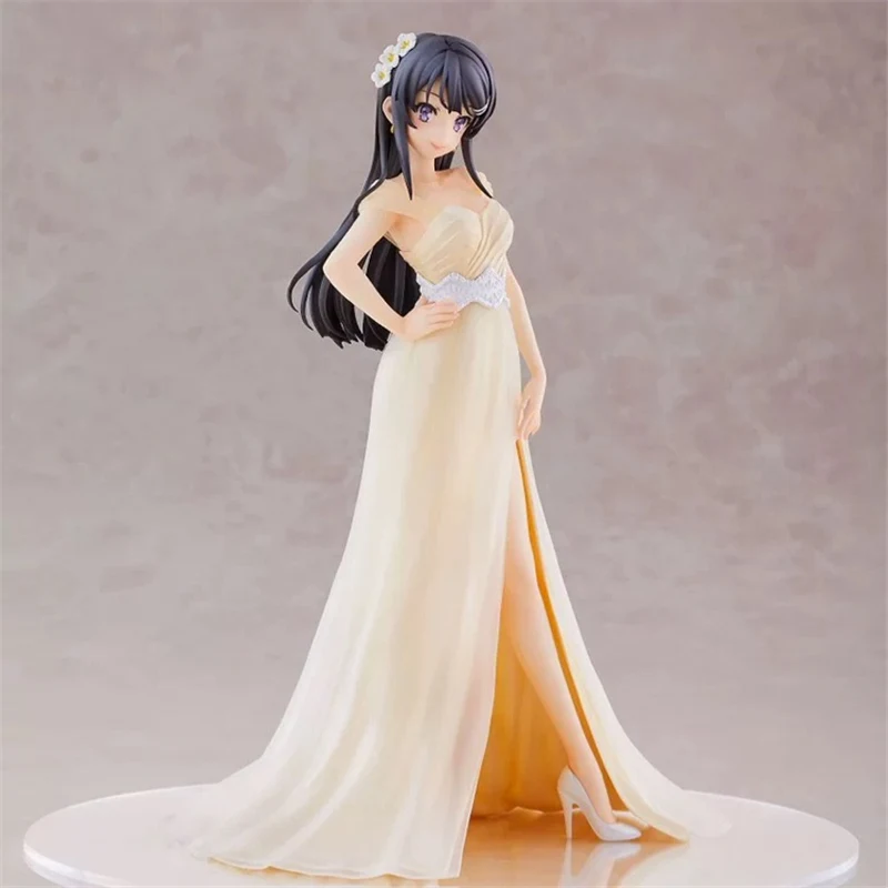 Фигурка героя аниме Rascal Not Dream of Bunny Girl Senpai Sakurajima Mai, свадебное платье, фигурка девочки, ПВХ Модель, кукольные украшения
Фигурка героя аниме Rascal Not Dream of Bunny Girl Senpai Sakurajima Mai, свадебное платье, фигурка девочки, ПВХ Модель, кукольные украшения