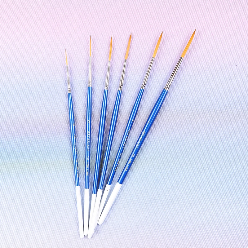 152 Long Liner Korean Importing Synthetic Hair Wooden Handle Brass Ferrule Art Supplies Artist Paint-Brush For Outling
152 Long Liner Korean Importing Synthetic Hair Wooden Handle Brass Ferrule Art Supplies Artist Paint-Brush For Outling