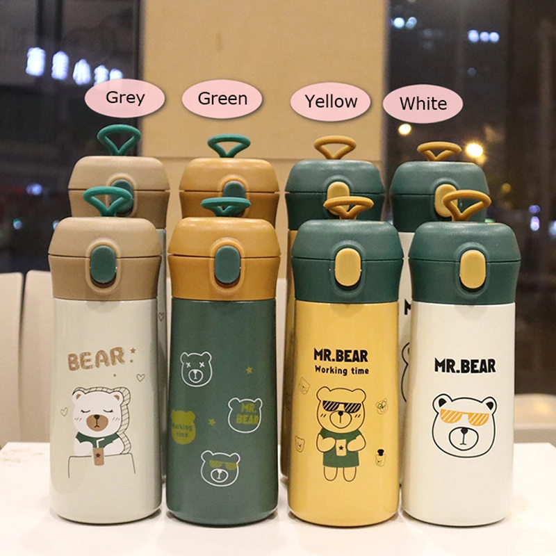 Cute Bear 350/500ML Stainless Steel Insulated Bottle Thermos Coffee Tea Water Travel Mug Thermal Cup Drink Bottles Tumbler Term
Cute Bear 350/500ML Stainless Steel Insulated Bottle Thermos Coffee Tea Water Travel Mug Thermal Cup Drink Bottles Tumbler Term