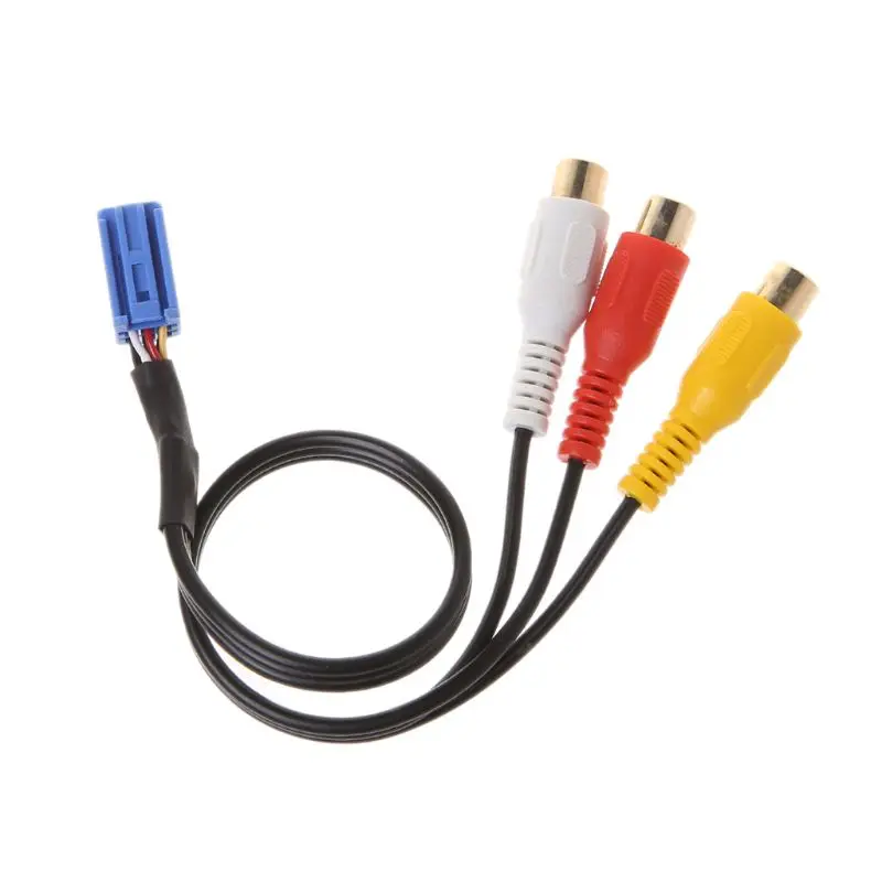 Car 3RCA Cable Adapter for toyota DVD Navigation Headunit 6Pin Blue AV Port 3040
Car 3RCA Cable Adapter for toyota DVD Navigation Headunit 6Pin Blue AV Port 3040