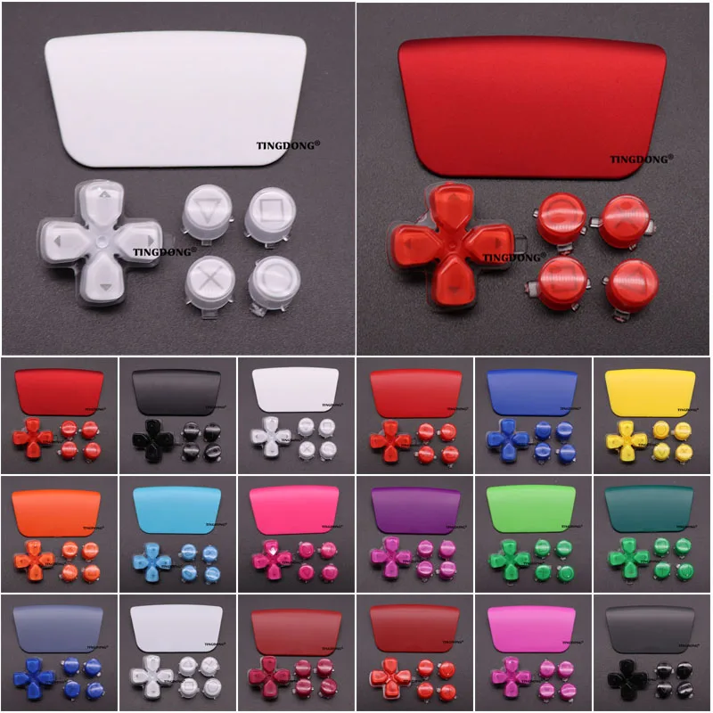 

DIY D-pad Action Dpad Key ABXY X Buttons Set Repair Part Replacement for Sony Playstation Dualshock 5 PS5 Controller Gamepad