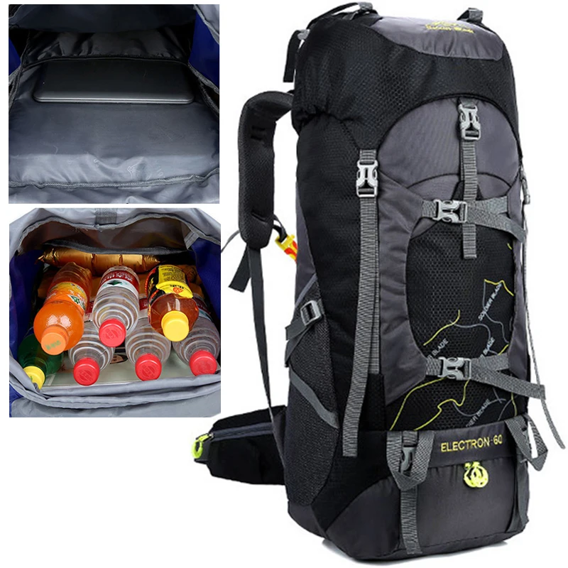 60L Men's Outdoor Backpack Travel Pack Sports Bag Pack Unisex Fishing Hiking Bag Climbing Camping Rucksack For Male Women Female
60L Men's Outdoor Backpack Travel Pack Sports Bag Pack Unisex Fishing Hiking Bag Climbing Camping Rucksack For Male Women Female
