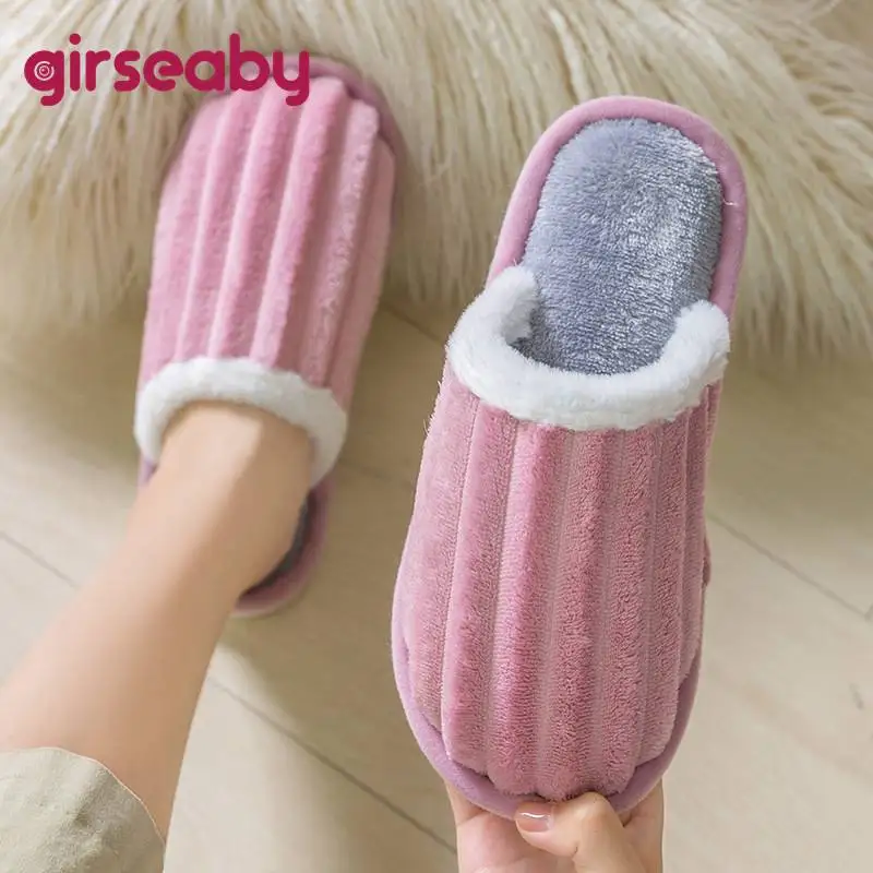 Женские домашние Мягкие плюшевые тапочки Girseaby, теплые домашние тапочки из хлопка для пар, 44 45, для зимы
Женские домашние Мягкие плюшевые тапочки Girseaby, теплые домашние тапочки из хлопка для пар, 44 45, для зимы