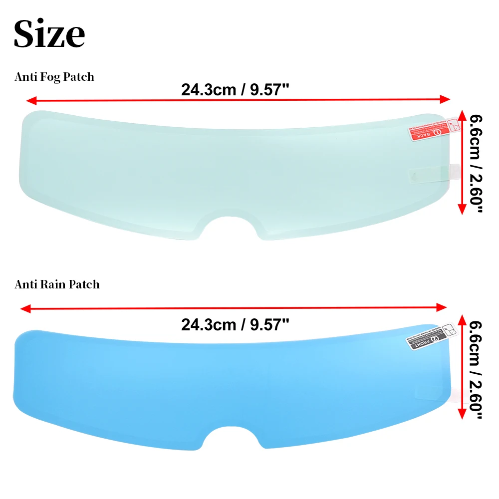 Universal Motorcycle Helmet Optional Clear Anti-fog Film and Rainproof Film Durable Nano Coating Sticker Film Helmet Accessories
Universal Motorcycle Helmet Optional Clear Anti-fog Film and Rainproof Film Durable Nano Coating Sticker Film Helmet Accessories