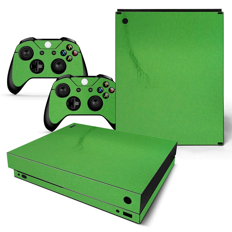 Полный набор наклеек на лицевую панель для консоли Xbox One X контроллера с 2
