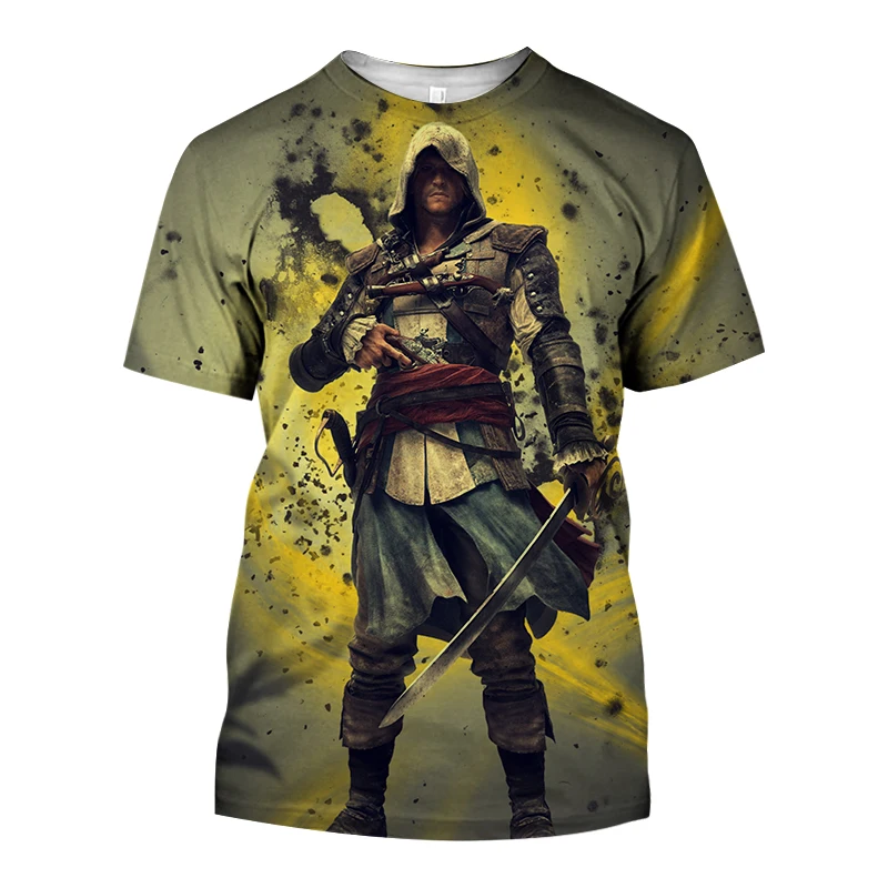 Assassins Creed Valhalla 3D Print T-Shirt Summer Men Women Fashion Casual T-shirt Assassins Creed Print Streetwear short sleeve
Assassins Creed Valhalla 3D Print T-Shirt Summer Men Women Fashion Casual T-shirt Assassins Creed Print Streetwear short sleeve