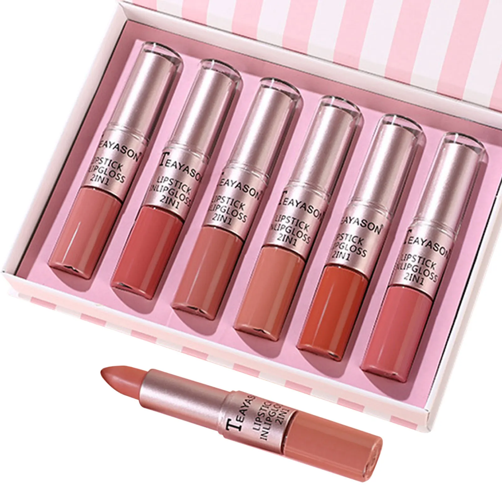 Double-Headed Lipstick Hydrating Combo 2-in-1 Lipstick A Birthday Gift For A Friend Or Your Mom Wife Girlfriend Or As A Gift For
Double-Headed Lipstick Hydrating Combo 2-in-1 Lipstick A Birthday Gift For A Friend Or Your Mom Wife Girlfriend Or As A Gift For