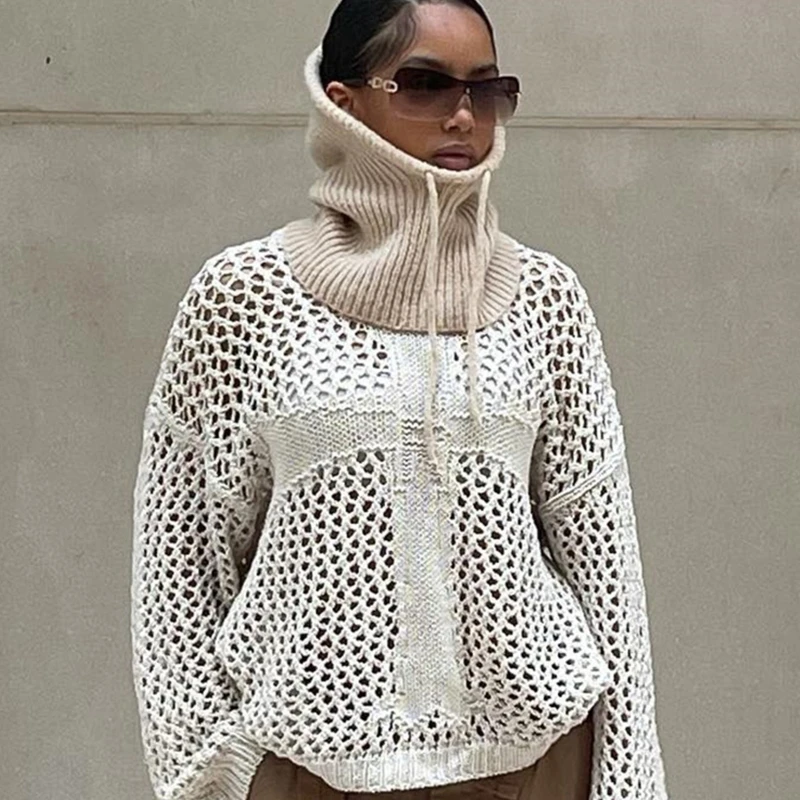 H9ED Women's Long Sleeves Knit Tops Loose Solid Thin Knit Pullovers Smock Sweater Ins
H9ED Women's Long Sleeves Knit Tops Loose Solid Thin Knit Pullovers Smock Sweater Ins
