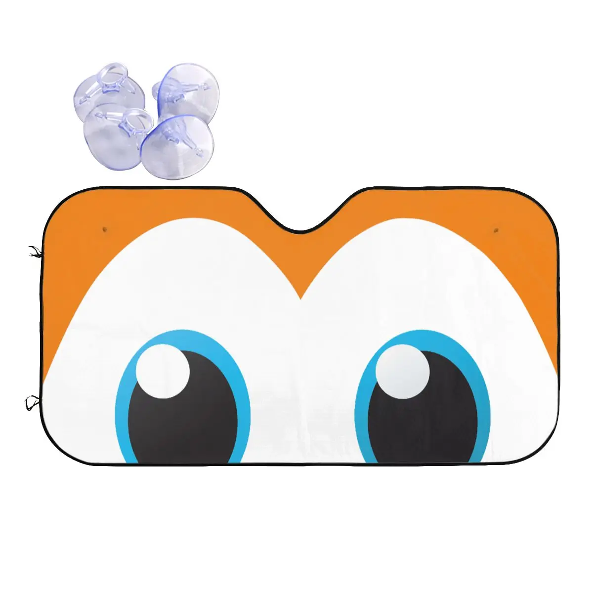 Cute Eyes Folding Windshield Sunshade 76x140cm Cartoon Foils Car Window Windscreen Cover Ice Shield Dust Protection
Cute Eyes Folding Windshield Sunshade 76x140cm Cartoon Foils Car Window Windscreen Cover Ice Shield Dust Protection