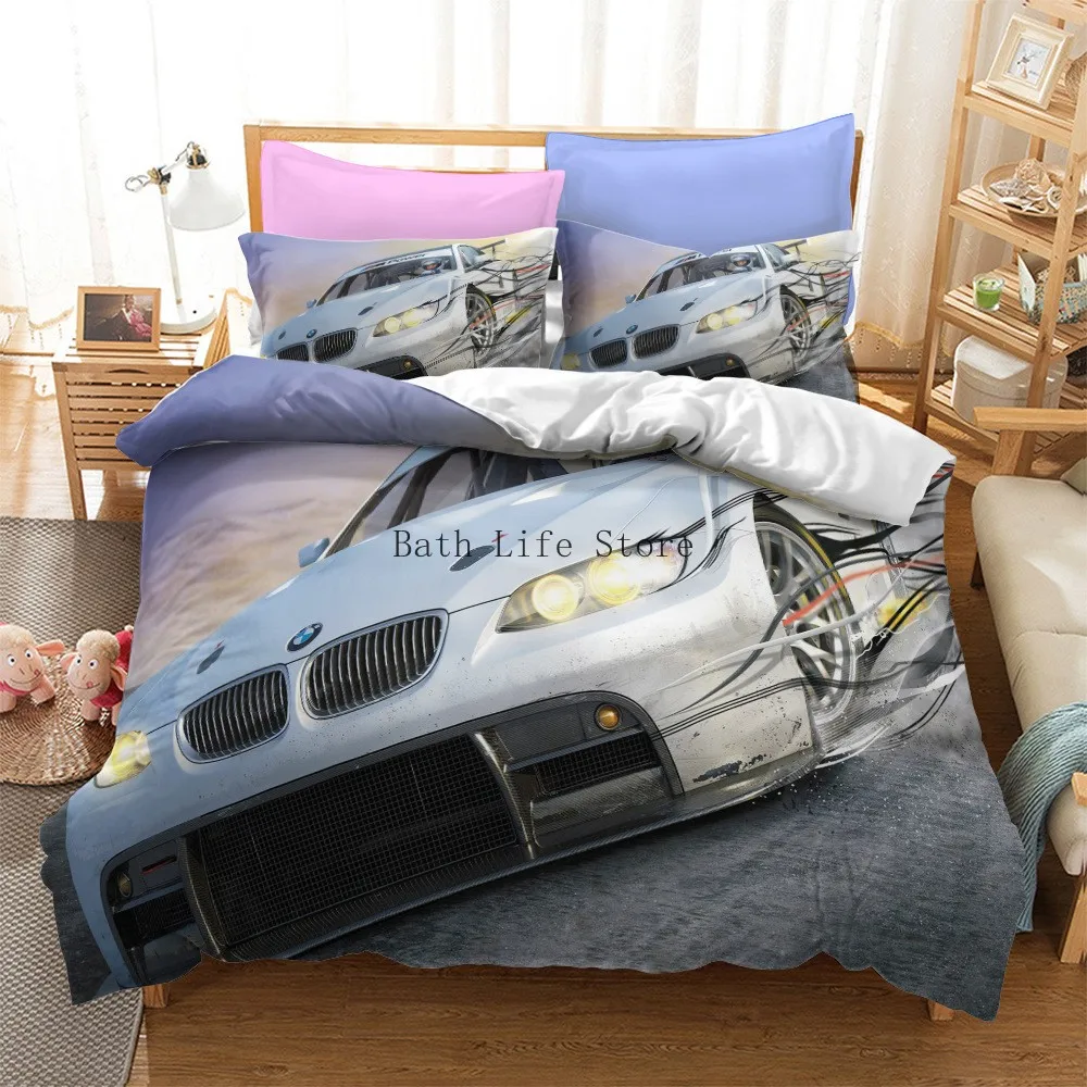 Cars Vehicles Bedding 3 Piece Boys Bedroom Decor Quilt Cover Pillowcase Sport Cars Racing Print King Queen for Adults
Cars Vehicles Bedding 3 Piece Boys Bedroom Decor Quilt Cover Pillowcase Sport Cars Racing Print King Queen for Adults