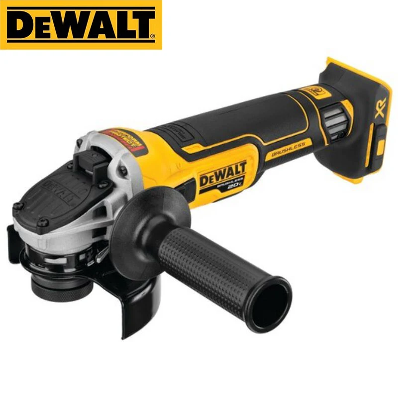 DEWALT 20V MAX XR DCG405 Angle Grinder 4-1/2-Inch Slide Switch Brushless Cutting Machine Rechargeable Hand Polisher
DEWALT 20V MAX XR DCG405 Angle Grinder 4-1/2-Inch Slide Switch Brushless Cutting Machine Rechargeable Hand Polisher