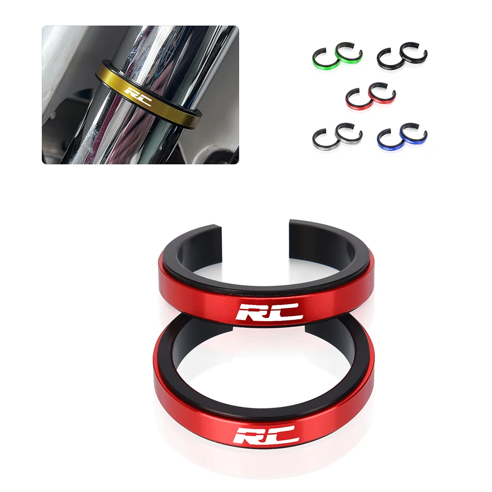 

41-44mm RC Motorcycle Shock Absorber Auxiliary Adjustment Ring CNC Accessories for RC 150 200 390 43MM Front Suspensions