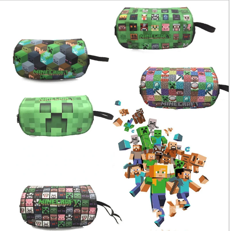 New Mining Pixel game peripheral pen bag creeper is afraid of the enderman large-capacity stationery pencil box bag
New Mining Pixel game peripheral pen bag creeper is afraid of the enderman large-capacity stationery pencil box bag