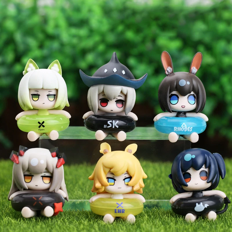 6 шт./компл. Аниме игра arknight Amiya пляжное кольцо для плавания, ПВХ фигурка, Коллекционная модель, игрушка в подарок
6 шт./компл. Аниме игра arknight Amiya пляжное кольцо для плавания, ПВХ фигурка, Коллекционная модель, игрушка в подарок