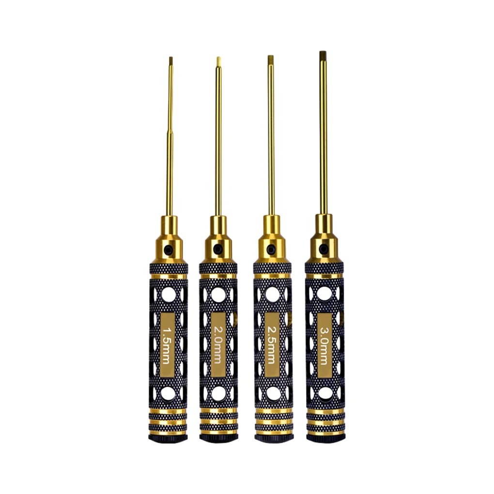 4 In 1 Hex ScrewDriver Hexagon Head Screw Driver Screw Driver Tools Set Kit RC Helicopter Car Supplies 1.5mm/2.0mm/2.5mm/3.0mm
4 In 1 Hex ScrewDriver Hexagon Head Screw Driver Screw Driver Tools Set Kit RC Helicopter Car Supplies 1.5mm/2.0mm/2.5mm/3.0mm
