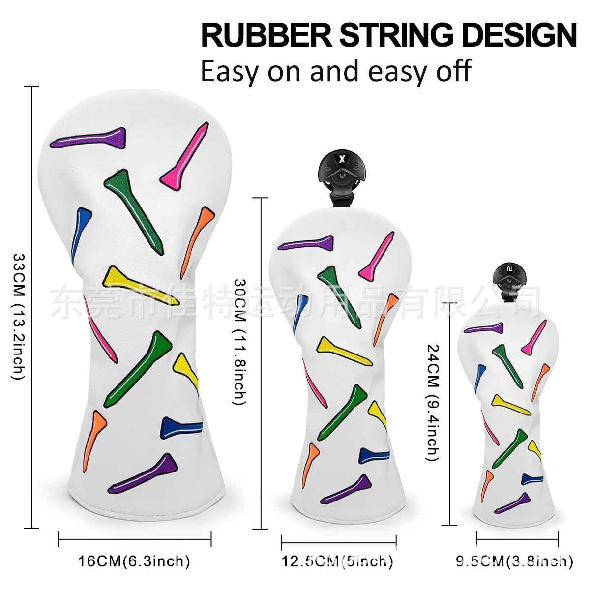 Golf Club #1 #3 #5#ut Wood Head Cover Driver Fairway Wood Cover Pu Leather Head Cover
Golf Club #1 #3 #5#ut Wood Head Cover Driver Fairway Wood Cover Pu Leather Head Cover