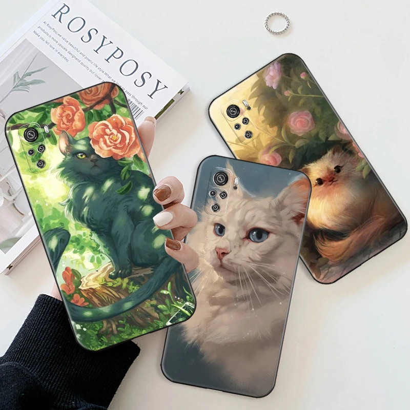 Phone Case For Xiaomi Redmi 9 9i 9AT 9T 9A 9C Note 10 10T 5G 10S 11T 11 Pro Plus Cute Cat Mountain Forest Water TPU Black Cover
Phone Case For Xiaomi Redmi 9 9i 9AT 9T 9A 9C Note 10 10T 5G 10S 11T 11 Pro Plus Cute Cat Mountain Forest Water TPU Black Cover