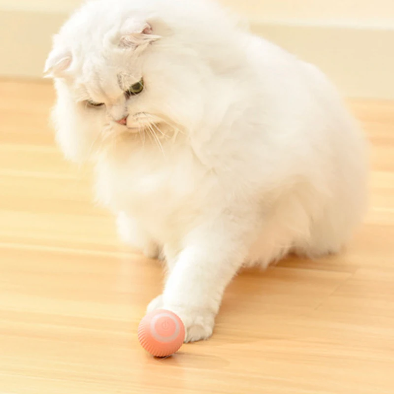 

Cat accessories pet gravity intelligent rolling ball toys sound molars bite resistant self hi boring interactive toys