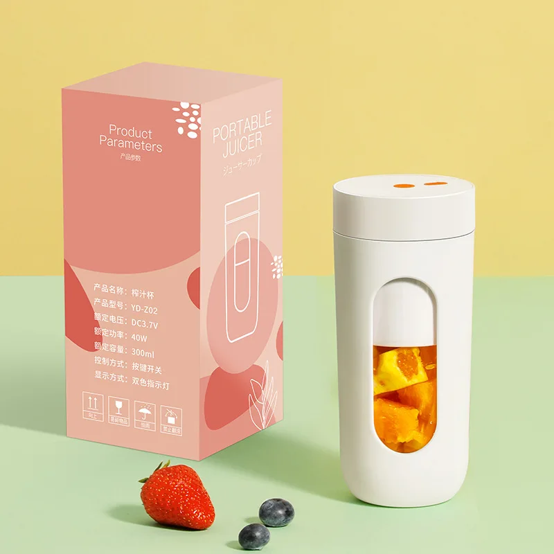 USB Portable Electric Juicer 300ml Lemon Orange Fruit Squeezer Multifunction Mixer Fruit Smoothie Blender Household Appliances
USB Portable Electric Juicer 300ml Lemon Orange Fruit Squeezer Multifunction Mixer Fruit Smoothie Blender Household Appliances