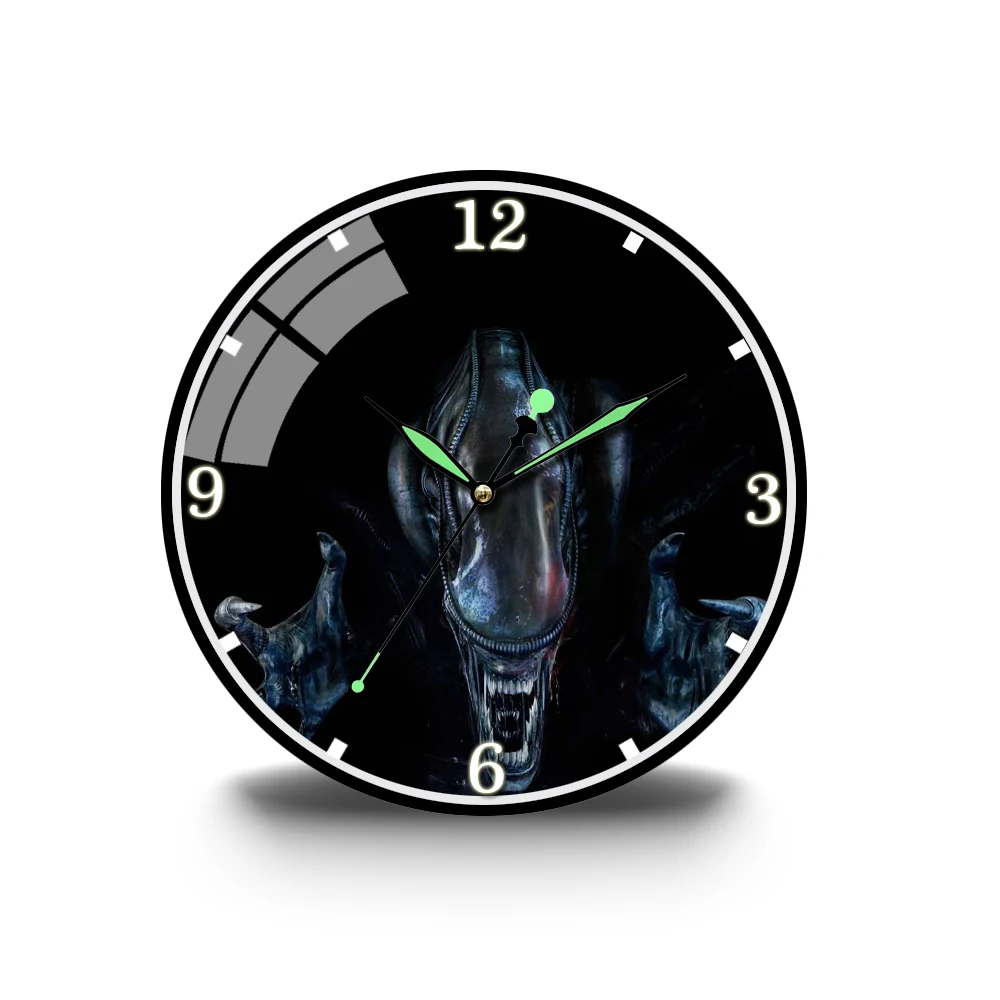 Double Sided Alien Sci-fi Design Hanging Clocks Wall Watch Home Simple Modern Living Room Luxury Saat Home Décor
Double Sided Alien Sci-fi Design Hanging Clocks Wall Watch Home Simple Modern Living Room Luxury Saat Home Décor