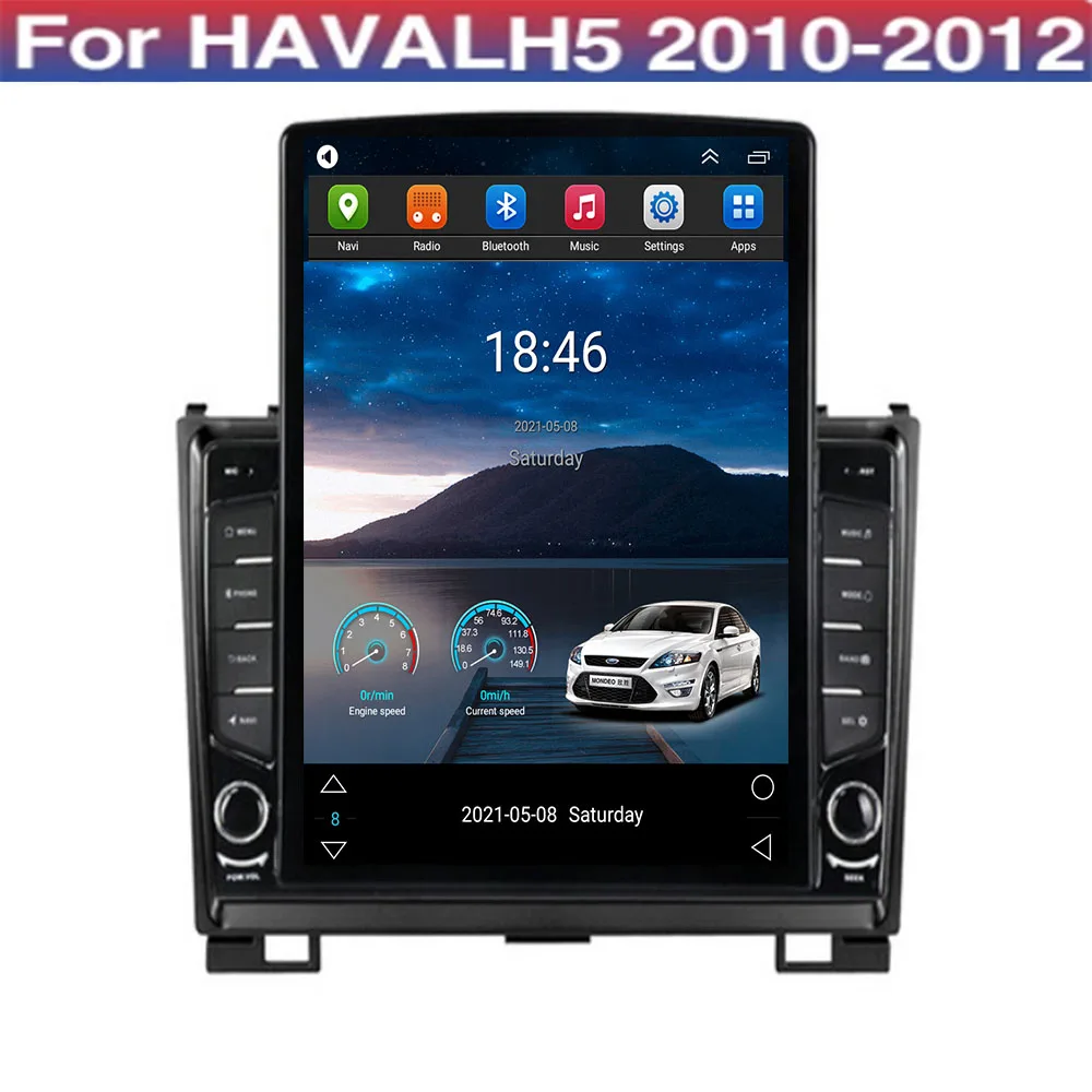 8+128G Android 12 Tesla Screen Car Multimedia Player For Haval Hover Great Wall H5 H3 2011-35 Radio Navigation Stereo Camera DVD
8+128G Android 12 Tesla Screen Car Multimedia Player For Haval Hover Great Wall H5 H3 2011-35 Radio Navigation Stereo Camera DVD