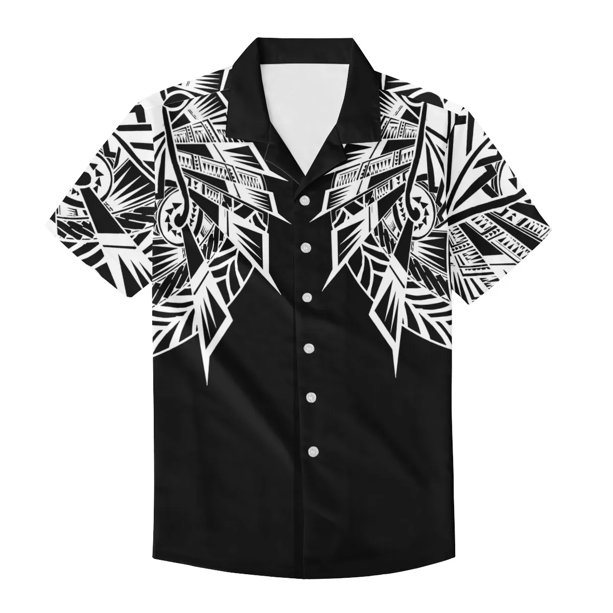 Camisa de playa de talla grande para hombre, polinesiana, hawaiana, suelta, informal, de manga corta con botones
Camisa de playa de talla grande para hombre, polinesiana, hawaiana, suelta, informal, de manga corta con botones