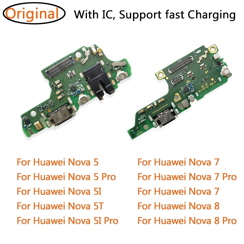 Original USB Charger Dock Port Connector Board For Huawei Nova 5 5I 5T 7I 7 8 Pro Microphone Flex Cable Fast Charging
Original USB Charger Dock Port Connector Board For Huawei Nova 5 5I 5T 7I 7 8 Pro Microphone Flex Cable Fast Charging