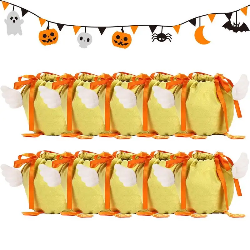 Halloween Velvet Gift Bag In Duckling Shape With Wings 10Pcs Drawstring Velvet Bags For Wedding Favors Chocolate
Halloween Velvet Gift Bag In Duckling Shape With Wings 10Pcs Drawstring Velvet Bags For Wedding Favors Chocolate