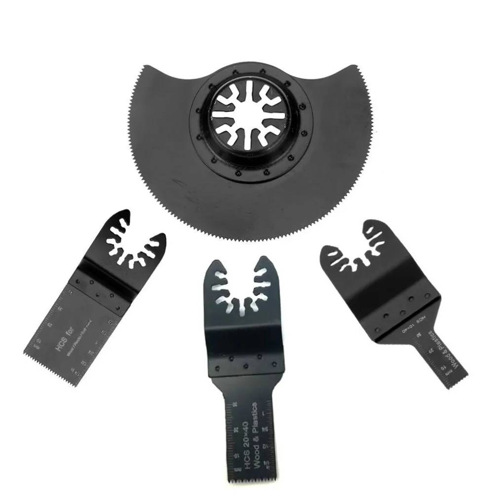 Carbide Steel Oscillating Tools 4pcs/Set 10/20/34/88mm Saw Blades MultiTool Renovator Blade For Woodworking Plastic PVC Pipes
Carbide Steel Oscillating Tools 4pcs/Set 10/20/34/88mm Saw Blades MultiTool Renovator Blade For Woodworking Plastic PVC Pipes