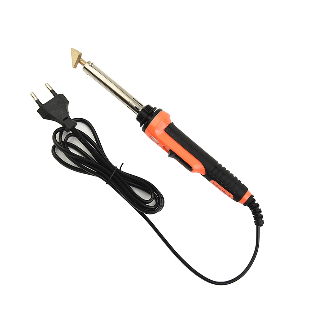 100W Electric Soldering Iron Kit Plastic Welding Soldering Iron Set Welder Tools For Bumper Kayak Repair And Thermoplastic Parts
100W Electric Soldering Iron Kit Plastic Welding Soldering Iron Set Welder Tools For Bumper Kayak Repair And Thermoplastic Parts
