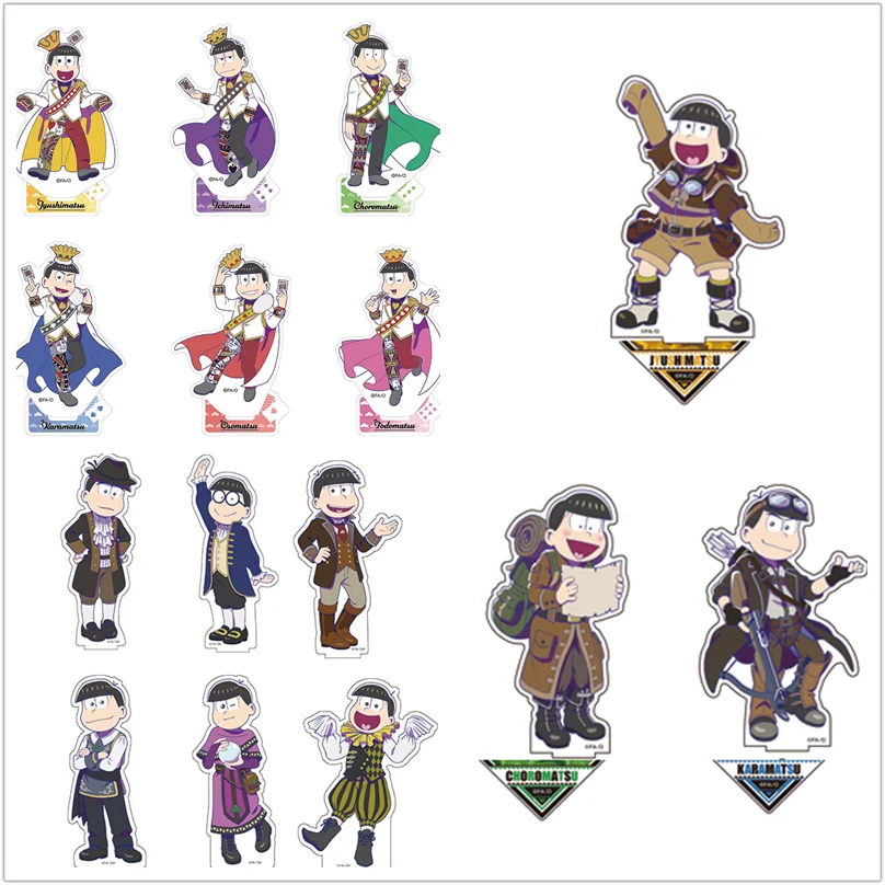 Фигурка аниме Mr Osomatsu San стоящая кукла Карамацу хоромацу ичимацу Тодомацу