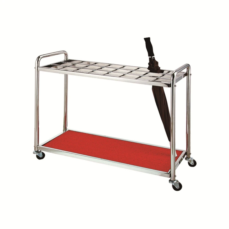 stainless steel stand Movable Umbrella rack Collect umbrella shelves 24 umbrellas
stainless steel stand Movable Umbrella rack Collect umbrella shelves 24 umbrellas